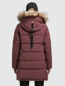 Khujo Wintermäntel Mantel Cloren Frauen Dunkelrot -Khujo Verkaufsshop 009f039426c779dad5069c108e9dc492