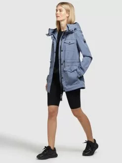 Khujo Parka Jacke ELST Frauen Blau -Khujo Verkaufsshop 01e3380b3f7cad9e1c3b7ff3c322a507