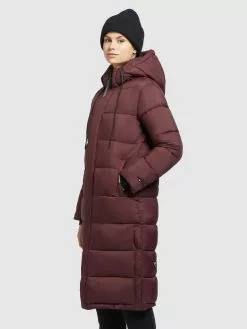 Khujo Wintermäntel Mantel Julina Frauen Dunkelrot -Khujo Verkaufsshop 025b9a8f8d4893bf021a8e73fbb05fec