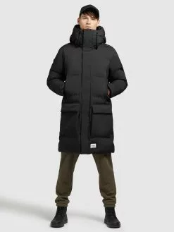 Khujo Wintermäntel Mantel Slow Männer Schwarz -Khujo Verkaufsshop 033baab45965272ef3df473ddfa489f3