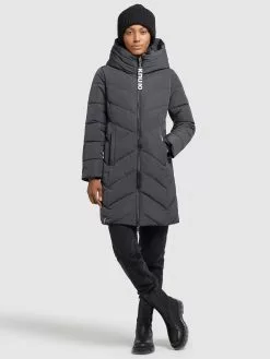 Khujo Wintermäntel Jacke Formin Frauen Graphit -Khujo Verkaufsshop 0524a4cd4a3880221f8dbd120d3aa8c5