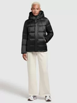 Khujo Winterjacken Jacke Evona Frauen Schwarz -Khujo Verkaufsshop 0653a08147568279693716c3743f4fd3