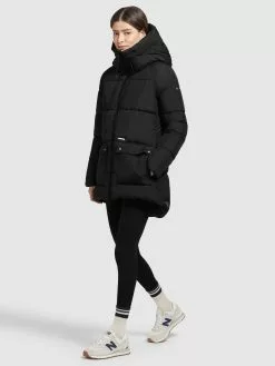 Khujo Übergangsjacken Jacke Pheobe Frauen Schwarz -Khujo Verkaufsshop 0bd4234ba623c4417c96502e13b2c566