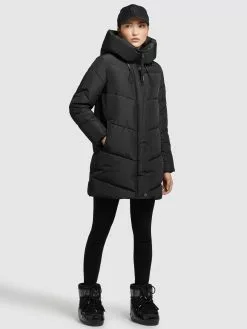 Khujo Winterjacken Jacke Jordis 4 Frauen Schwarz -Khujo Verkaufsshop 10041f18a7190caa50907bda66500c2c