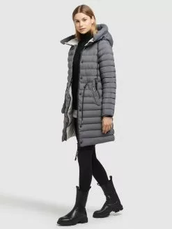 Khujo Wintermäntel Mantel Niana Frauen Anthrazit -Khujo Verkaufsshop 1184c96df77426b1e75adb11813caa55