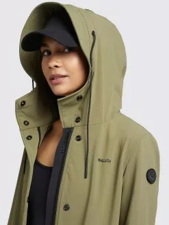 Khujo Jacken Parka Jonna Frauen Oliv -Khujo Verkaufsshop 12432ed10e68d595418939633a40914a