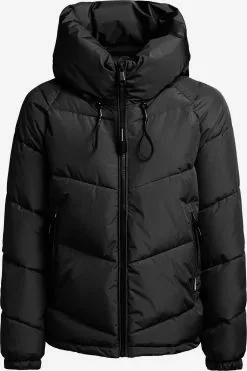 Khujo Winterjacken Jacke Esila Frauen Schwarz