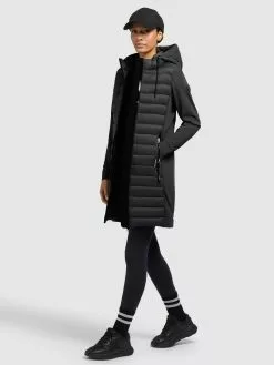 Khujo Wintermäntel Mantel Ruth Frauen Schwarz -Khujo Verkaufsshop 184a9cbb0a32ed5023eefc21c292cbe0