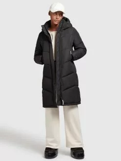 Khujo Wintermäntel Wintermantel Limetta Frauen Schwarz -Khujo Verkaufsshop 1aaed78fde645ea5ba2004975bf8508c