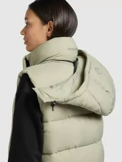 Khujo Westen Weste Magneta Frauen Pastellgrün -Khujo Verkaufsshop 1b8251ab7c3090b07300ea319c189d92