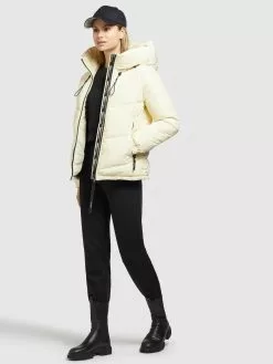 Khujo Winterjacken Jacke Esila Frauen Pastellgelb -Khujo Verkaufsshop 1ba850ff194beb0908ae8fc36b3c633a