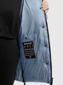 Khujo Winterjacken Jacke Franee Frauen Hellblau -Khujo Verkaufsshop 1c975a563cce66a024086de2a8e0a4bc