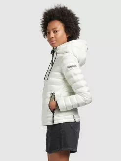 Khujo Übergangsjacken Winterjacke Lovina Frauen Weiß -Khujo Verkaufsshop 1dd950e3730291bb06cbe0090eceb298