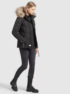 Khujo Winterjacken Jacke Winsen Frauen Schwarz -Khujo Verkaufsshop 208fea6cfd5c49ebf2e3dad1af9425d9