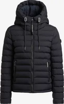 Khujo Winterjacken Winterjacke LOVINA3 Frauen Schwarz