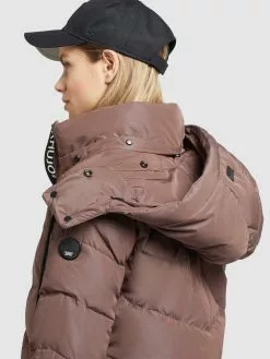 Khujo Wintermäntel Mantel Huba Frauen Lila -Khujo Verkaufsshop 23e27c3147fd2d65e1b035db0cc5c661