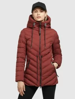 Khujo Übergangsjacken Jacke Noomi Frauen Rostrot -Khujo Verkaufsshop 257f8351e4b85e8adf47bcc1447e563e