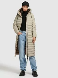 Khujo Wintermäntel Mantel Mimi 2 Frauen Pastellgrün -Khujo Verkaufsshop 2676ba747a42db353f3b94834022b114
