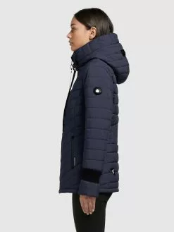 Khujo Winterjacken Jacke Patt Frauen Dunkelblau -Khujo Verkaufsshop 26e7b02f348d55d87021f9a8152d0d72