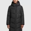 Khujo Wintermäntel Wintermantel Limetta Frauen Schwarz -Khujo Verkaufsshop 27549e6b2e7da63d06c8bd0c3450fb8d