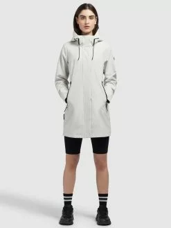 Khujo Übergangsjacken Jacke Izaf Frauen Hellgrau -Khujo Verkaufsshop 2b17219d883585abeadef88b5f535aa2