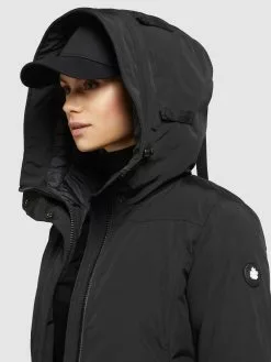 Khujo Wintermäntel Mantel ABELLA Frauen Schwarz -Khujo Verkaufsshop 2ca50e57d6f47ea0a6b80a60921bc3c5