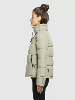 Khujo Winterjacken Jacke Tuba Frauen Hellgrün -Khujo Verkaufsshop 2cd1c665233519b95dcf77a77b476a11