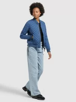 Khujo Übergangsjacken Jacke MONZA Frauen Blau -Khujo Verkaufsshop 2eb39581e6e90032abaa1fe47ae0058f