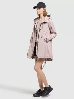 Khujo Parka Übergangsparka DAYES Frauen Pink -Khujo Verkaufsshop 30dfa73e220b86515332a4fcfcf060a1