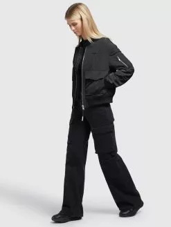 Khujo Übergangsjacken Jacke Nova Frauen Schwarz -Khujo Verkaufsshop 357bee9060097fa2425fb83aa8292871