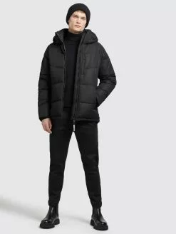 Khujo Winterjacken Jacke Croon Männer Schwarz -Khujo Verkaufsshop 3b6f40d13f55cb05de0080bc9a73a49b