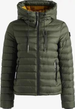 Khujo Winterjacken Winterjacke Lovina Frauen Khaki