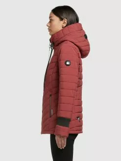 Khujo Winterjacken Jacke Patt Frauen Rostrot -Khujo Verkaufsshop 3e88684099670b3b5a80c2583b5da6c6
