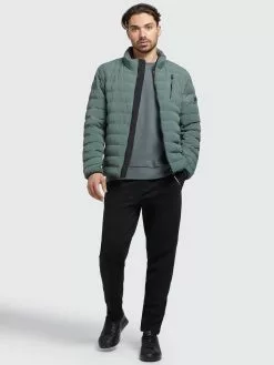 Khujo Übergangsjacken Jacke Percy Matt Männer Jade -Khujo Verkaufsshop 3f5b9024252c77b0cb5549ee0b422dfc