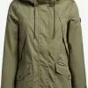Khujo Parka Mantel Aira Frauen Oliv -Khujo Verkaufsshop 434f1585342272fb9d4c94a242f81efc