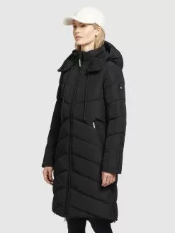 Khujo Wintermäntel Mantel Huba Frauen Schwarz -Khujo Verkaufsshop 439635d3bc8958401fa4f9680d2f183b
