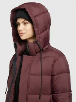 Khujo Wintermäntel Mantel Julina Frauen Dunkelrot -Khujo Verkaufsshop 4423a0bbb8e49c02d9cb8fe25c25f833