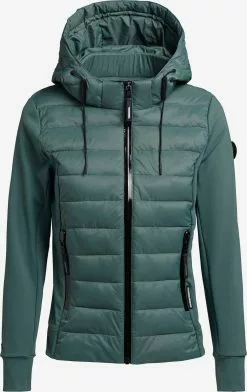 Khujo Outdoorjacken Funktionsjacke Ghita Frauen Dunkelgrün
