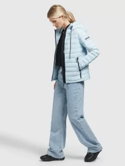 Khujo Übergangsjacken Winterjacke LOVINA4 MATT Frauen Hellblau -Khujo Verkaufsshop 45cabb058706d0a0b8d1e4dd24c224fb