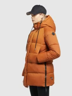 Khujo Winterjacken Jacke Franee Frauen Dunkelorange -Khujo Verkaufsshop 491fc7e2f6999f423f1369e3d7a2838d