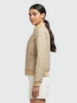 Khujo Übergangsjacken Jacke Monza Frauen Beige -Khujo Verkaufsshop 499ace087888087709c58cc72d95df3c