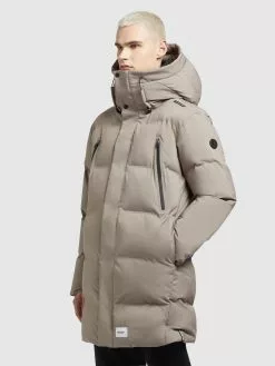 Khujo Winterjacken Jacke Clide Männer Taupe -Khujo Verkaufsshop 4f0011ffa9f53b94a012575b8d9746bb