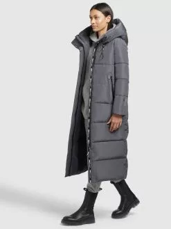 Khujo Wintermäntel Mantel Soulani Frauen Stone -Khujo Verkaufsshop 4fc51b51a08dafc2cb07342fc03820af