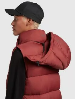 Khujo Westen Weste Magneta Frauen Rostrot -Khujo Verkaufsshop 50f2fbc77f7e0080cebac7c775125005