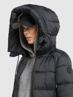 Khujo Wintermäntel Mantel TUULA Frauen Schwarz -Khujo Verkaufsshop 51fc06e4db1df71653365841e39b01f7