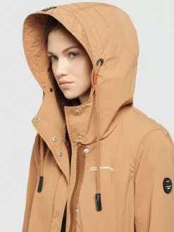 Khujo Übergangsjacken Mantel ADDA Frauen Beige -Khujo Verkaufsshop 527ea95ce0f9ff5a3e3ff86e96edf337