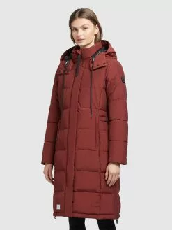Khujo Wintermäntel Mantel Cliv Frauen Rostrot -Khujo Verkaufsshop 5280cf6b911d20edd12a261eebcd4b1f