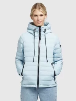 Khujo Übergangsjacken Winterjacke LOVINA4 MATT Frauen Hellblau -Khujo Verkaufsshop 545b5240c9f0242db6b2d64f0f939e15