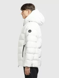 Khujo Winterjacken Jacke Sumo Männer Weiß -Khujo Verkaufsshop 5aacebc77c2e5ea9342f7debd30d541c