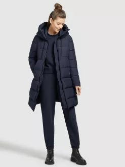 Khujo Wintermäntel Mantel Youma Frauen Navy -Khujo Verkaufsshop 5ada03a645767da86872e9ea81ebe2fc
